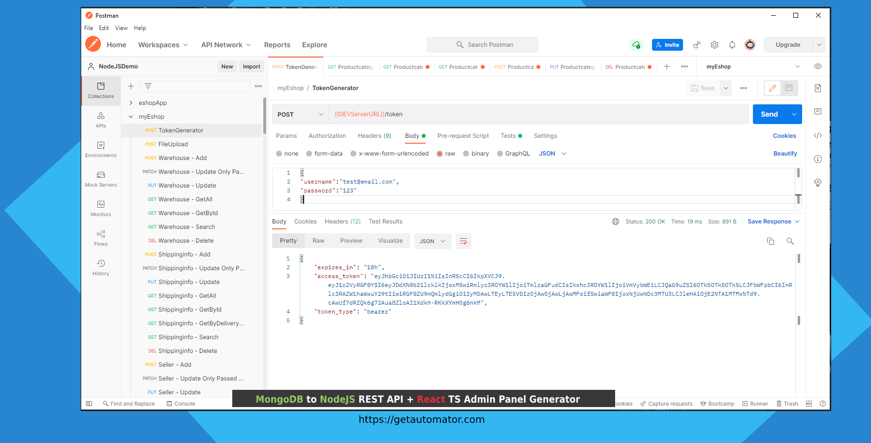 REST API Generator