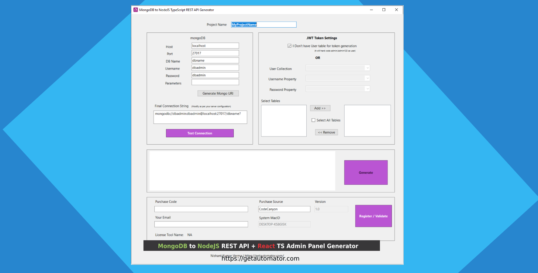 REST API Generator